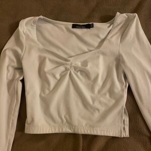 White long sleeve shirt